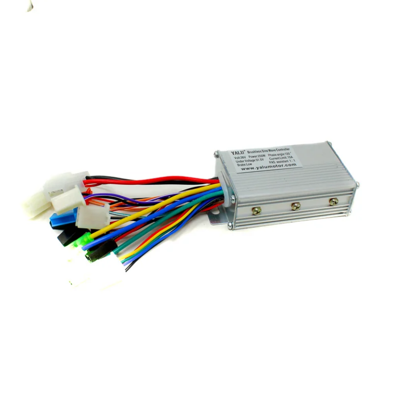 Yalu Ebike Brushless Sine Wave Motor Controller 36V For Hub Motor 250W