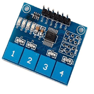 TTP224 4-way Capacitive Touch Switch Module