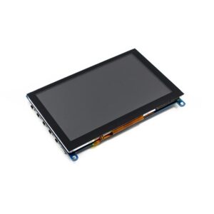 Waveshare 5inch 800×480, HDMI Capacitive Touch Screen LCD (H) Display Slimmed-down Version V4