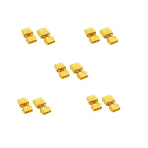 Amass XT90 Male-Female Connector pair with Housing-5Pair