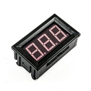 Blue 0.56inch AC220V Two Wire AC Voltmeter 70V ~ 500V