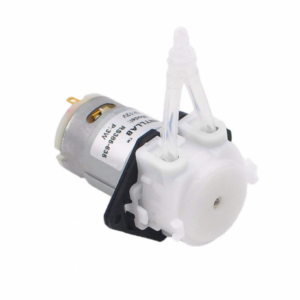 12V Dc Peristaltic Dosing Pump For Aquarium Lab Analytic | 2mm ID x 4mm OD | 5 ~ 40 ml / min