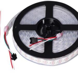 Epoxy WS2812B SMD LED Strip 60 LED/Meter Flexible 5M/Roll Waterproof 5V, IP65