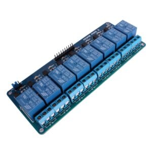 8 Channel Relay Control Panel PLC Relay 5V Module With Optocoupler For Arduino