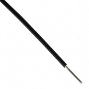 Single Strand Hookup Wire - 22AWG (Gauge) - Black