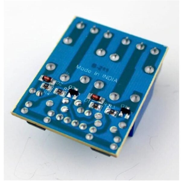 5V Double Channel Relay Module (Made In India) - Zbotic