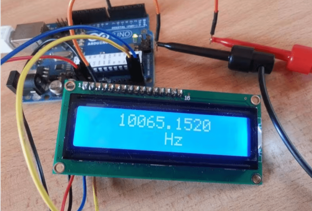 Arduino Frequency Counter Kit with 16×2 LCD Display Zbotic
