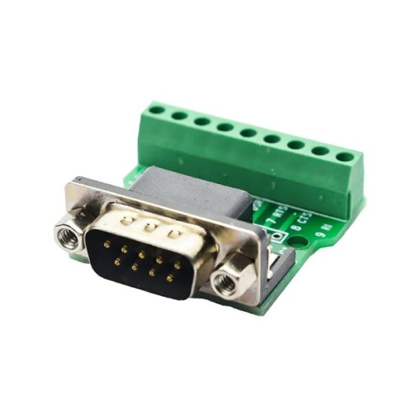 DB9 Female Screw Terminal To RS232 RS485 Conversion Board - Zbotic