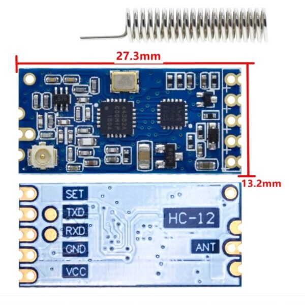 HC12 433Mhz 44382A Long Range Wireless RF Transceiver Module Zbotic