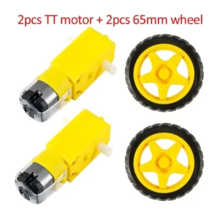 2WD-Mini-Round-Double-Deck-Smart-Robot-Car-Chassis-DIY-Kit-5