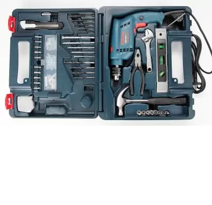 Bosch Gsb 10 Re Kit Power & Hand Tool Kit (100 Tools) - Zbotic