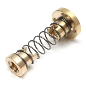 T8 Anti-backlash Spring Loaded Nut For CNC 8mm Threaded Rod Lead Screw