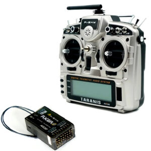 FrSky-Taranis-X9D-Plus-2019-Digital-Telemetry-Drone-Remote-Control-with-FrSky-RX8R-Pro-Receiver-Silver-Colour