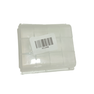 Transparent Waterproof 3 x 18650 Battery Portable Clear Plastic Storage Box Size:71.2 x 62 x 22mm