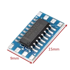 Serial Port Mini RS232 to TTL Converter Adaptor Module Board MAX3232-2pcs.