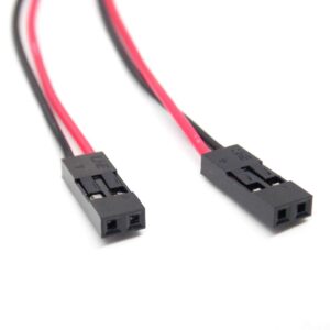 70cm 2 Pin Female to Female Dupont Cable For 3D Printer – 2Pcs
