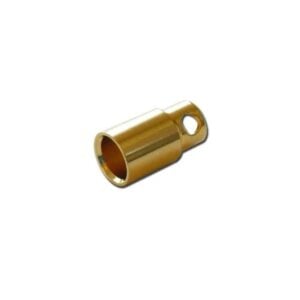 8mm Gold Plated Bullet Connector Female-1Pcs