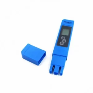 Blue TDS and EC Digital LCD Meter Conductivity Tester