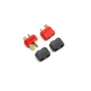 Nylon T-Connectors with Insulating Cap Male-Female Pair