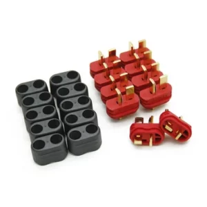 Nylon T-Connectors with Insulating Cap Male -3pcs