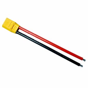 SafeConnect XT90 Plug Male 10AWG 10cm Tail with Housing