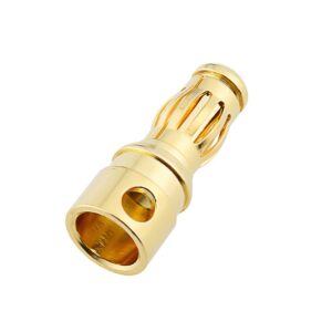 4mm Gold Connectors Male-1Pcs