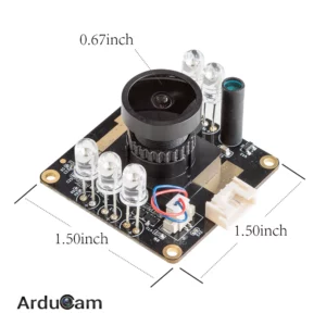 Arducam 1080P Day & Night Vision USB Camera Module, 2MP Automatic IR-Cut Switching All-Day Image USB2.0 Webcam with IR LEDs