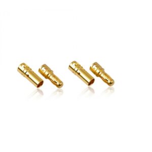 PolyMax 3.5mm Gold Male/Female Connectors 2 PAIRS (4PC)