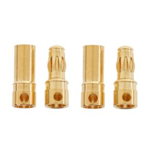 PolyMax 3.5mm Gold Male/Female Connectors 2 PAIRS (4PC)