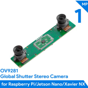 Arducam 1MPx2 Stereo Camera for Raspberry Pi, Nvidia Jetson Nano/Xavier NX, Dual OV9281 Monochrome Global Shutter Camera Module