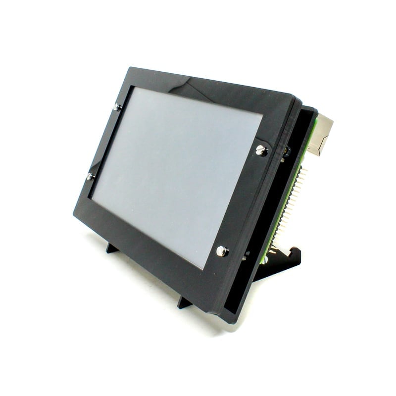 7 Inch LCD Touch Display With Acrylic Case and HDMI Driver Board Kit For Raspberry Pi
