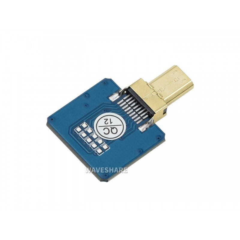 Waveshare DIY Mini HDMI Male To FFC Adapter - Vertical - WS-22623