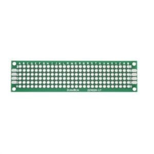 2 x 8 cm Universal PCB Prototype Board Single-Sided 2.54mm Hole Pitch