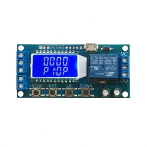 XY-LJ02 6-30V Micro USB, Digital LCD Display Time, Delay Relay Module, Control Timer Switch, Trigger Cycle Timing