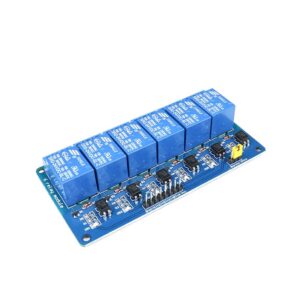 24V 6 channel with light coupling relay