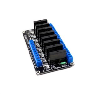 5V 2A 8-Channel SSR G3MB-202P Solid State Relay Module (Low level Trigger)
