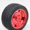 83MM Large Robot Smart Car Wheel, 35MM Width Surface Red 2