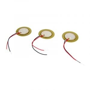 Piezo Buzzer 27mm with Cable – Pack of 3