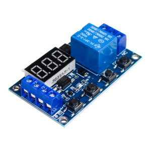 6-20V 1-Channel Power Relay Module with Adjustable Timing Cycle 2