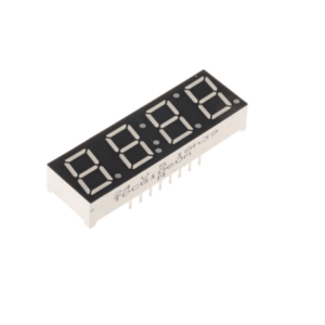 0.56 inch with clock Red 4 Digit 7 Segment LED Display CC 12pin
