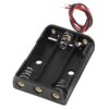3 x 1.5V AAA Battery Holder Without Cover
