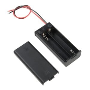 2 x 1.5V AAA battery holder with cover and On/Off Switch