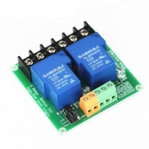 2 Channel Relay Module 30A with Optocoupler Isolation 5V Supports High and Low Triger