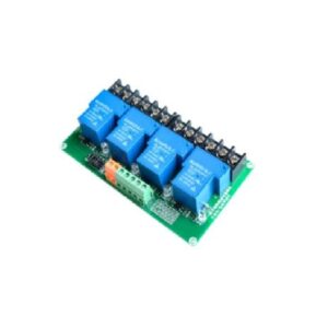 4 Channel Relay Module, 30A with Optocoupler, Isolation 12V Supports, High and Low Triger