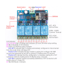 ESP8266 ESP-01 5V 4-Channels WiFi Relay Module for Home Remote Control Switch 6