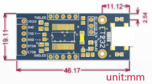 Waveshare Ft232 Usb Uart Board (Mini)