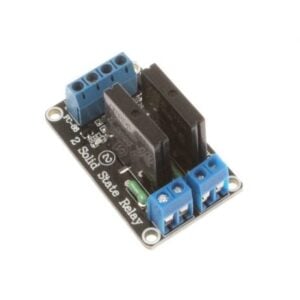 2 Channel 3-24V Relay Module Solid State Low Level SSR DC Control DC with Resistive Fuse