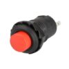 Red R13-502 12MM 2PIN Momentary Self-Reset Round Cap Push Button Switch