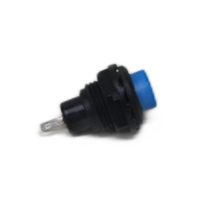 Blue R13-502 12MM 2PIN Momentary Self-Reset Round Cap Push Button Switch 3