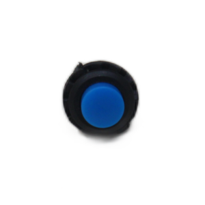Blue R13-502 12MM 2PIN Momentary Self-Reset Round Cap Push Button Switch 4